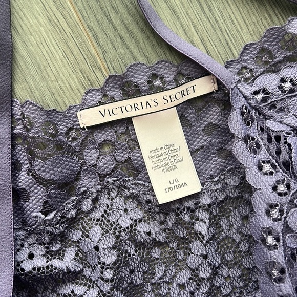 Victoria’s Secret purple lace romper - Picture 2 of 8